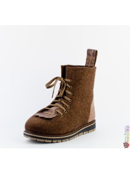 Ботинки ручной работы мужские Lumberjack с вставками из кожи