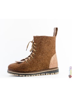 Ботинки ручной работы мужские Lumberjack с вставками из кожи