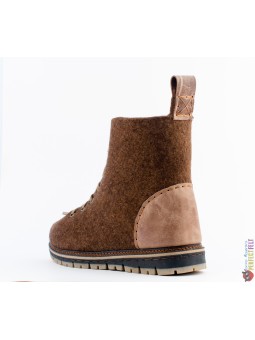 Ботинки ручной работы мужские Lumberjack с вставками из кожи