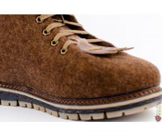 Ботинки ручной работы мужские Lumberjack с вставками из кожи