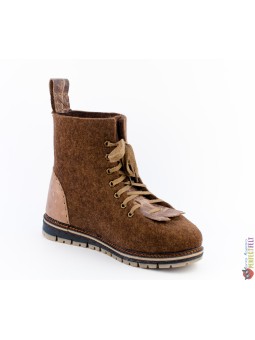 Ботинки ручной работы мужские Lumberjack с вставками из кожи