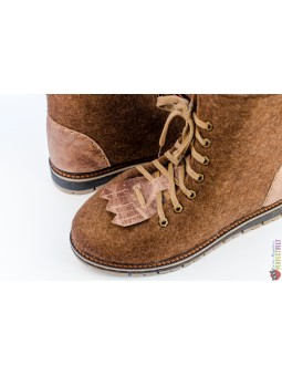 Ботинки ручной работы мужские Lumberjack с вставками из кожи