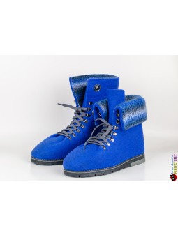 Ботинки мужские ручной работы с манжетами