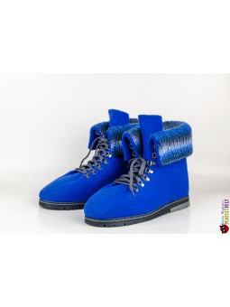 Ботинки мужские ручной работы с манжетами