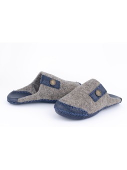 Войлочные тапочки "Вождь племени Айова"