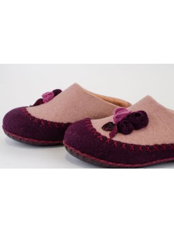 Тапки войлочные женские "Уоки"