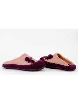 Тапки войлочные женские "Уоки"