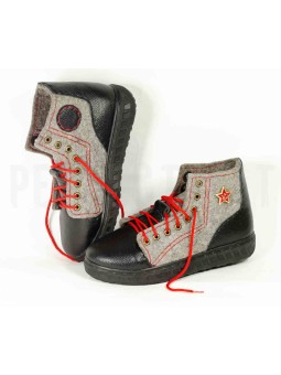 Мужские войлочные кроссовки Звезда