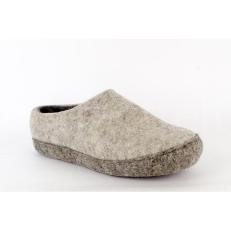 тапочки на двойной войлочной подошве