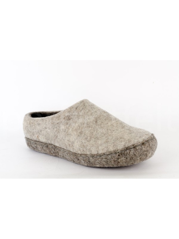тапочки на двойной войлочной подошве