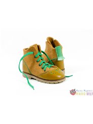 Детские зимние войлочные ботинки для девочек