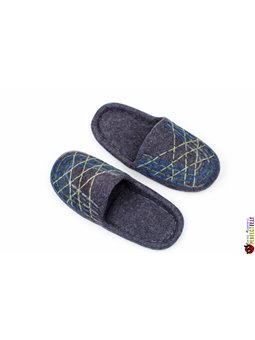 Мужские тапки валяные Вигвам